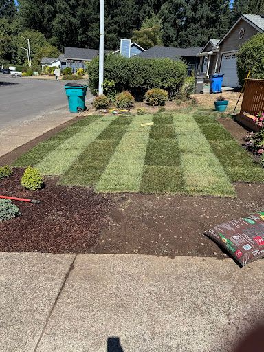 Sod installation by Ramo's Landscaping in Vancouver, WA